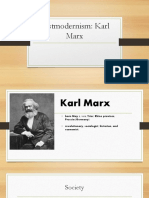 Postmodernism: Karl Marx