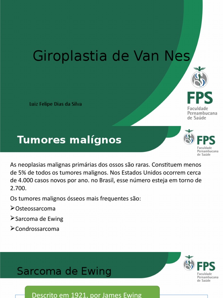 Giroplastia de Van Nes: Técnica e Benefícios | PDF | Câncer | Sistema ...