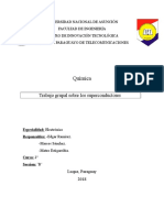 Superconductores - Química