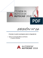 Sesion 16 Autocad 2018 - Chamfer