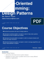 Object-Oriented Programming: Design Patterns: Ma. Diane S. Rivera