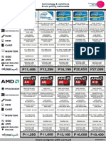 Enigma Pricelist