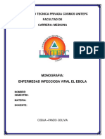 Monografia de Ebola