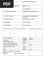 Bill of Lading