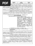 Resolução Sedec Nº 31, De 10 de Janeiro de 2013 - [...] Credenciamento de Empresas Especializadas [...]