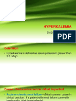 Hyperkalemia by Dr Gireesh Kumar K P 
