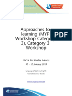 Workbook - Approaches To Learning (MYP Workshop Category 3)