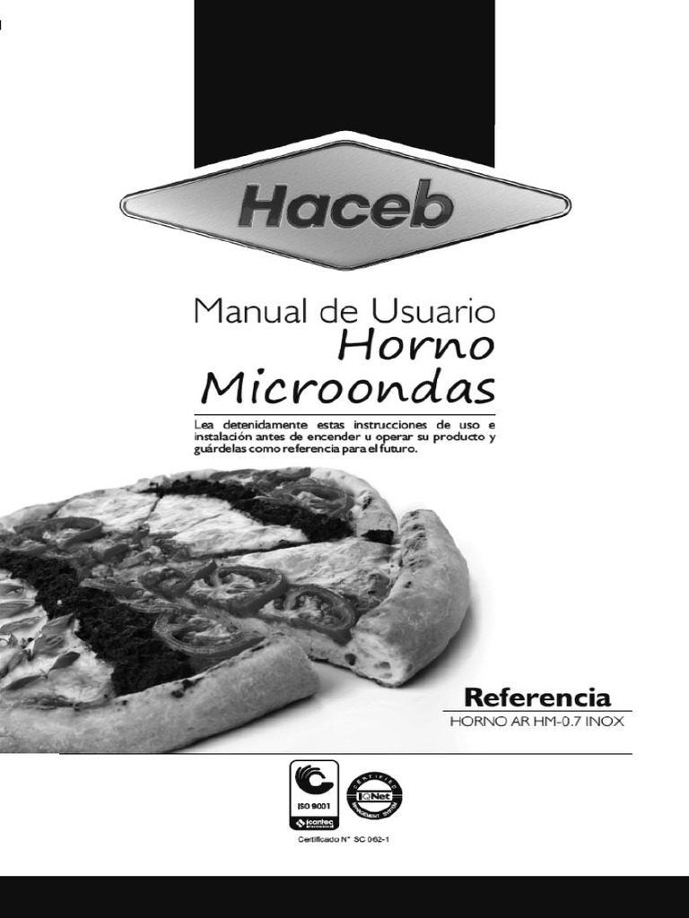 Haceb Arezzo HM 0.7 Microwave PDF