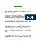 9 - Cómo Escribir Un Ensayo