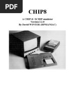 Chip8: A CHIP-8 / SCHIP Emulator by David Winter (Hpmaniac)