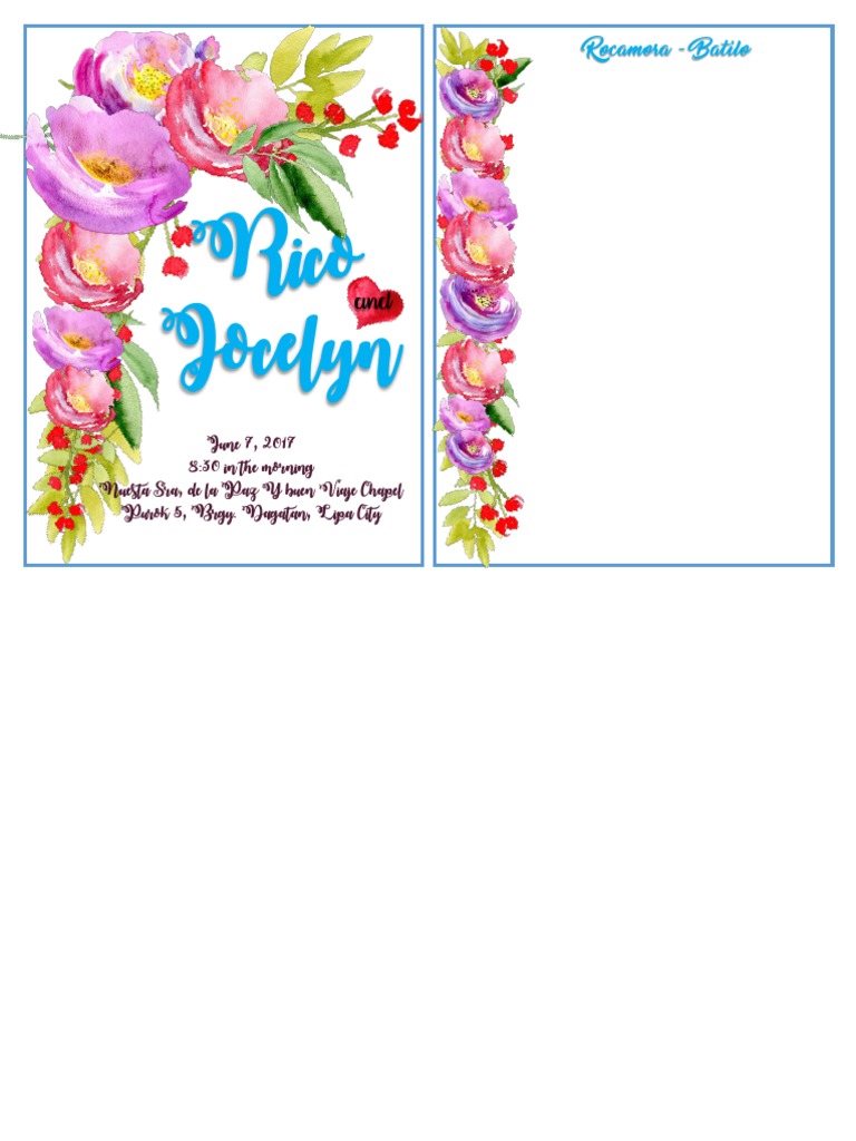 Jocelyn Rico Rocamora Batilo PDF Wedding Ceremonies