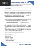 The Mauritius Deposit Insurance Scheme Act 2019 - An Overview