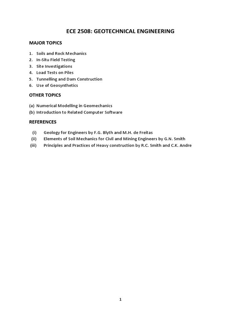 Geotechnical Engineering Notes 333 | PDF | Deep Foundation | Soil