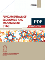 Foundation-Paper1-Fundamentals of Economics and Management