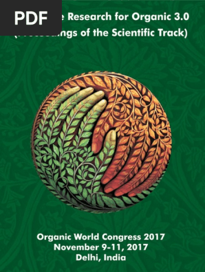 Organic 3 Vol 1 Pdf Organic Farming Organic Foods