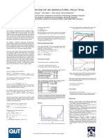 Bayesian Analysis of an Agricultural Field Trial