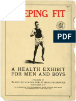 Keeping Fit: A Health Exhibit For Men and Boys (C. 1918)