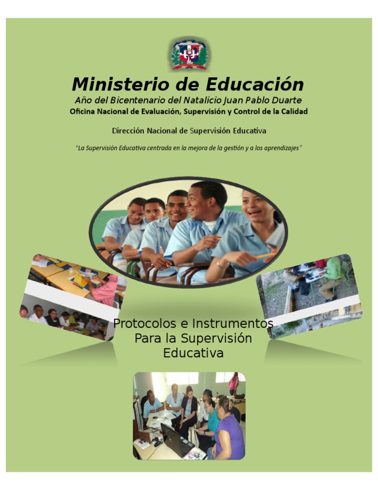 Intrumentos para La Supervision Educativa PDF Planificación — free download