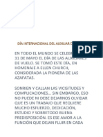 Día Internacional Auxiliar de Vuelo