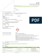 ZE 4E Safety Data Sheet Espanol