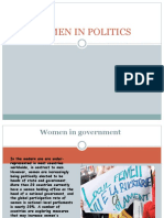 Women in Politics: Underrepresented but Increasingly Important