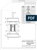 Troquel para Corte de Plantilla