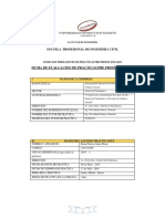 Ficha de Evaluacion de Practicas Pre Profesionales