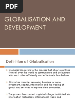 Globalisation and Development PowerPoint