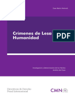 Libro - Elementos Contextuales Crimen Lesa Humanidad - Jurisprudencia--doctrina - Case Matrix Network