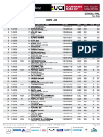 Fort William DH World Cup 2019 Elite Men Finals Start List