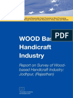 Report On Survey of Woodbased Handicraft Industry Jodhpur Rajasthan PDF