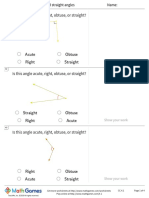 Is This Angle Acute, Right, Obtuse, or Straight?