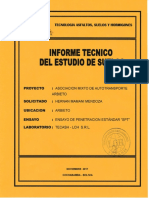 Informe Tecnico de Suelos