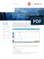 Integrate F5 Anti-Bot Mobile SDK With Any Mobile App