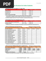 Jamia Hamdard Fee - Structure 2019