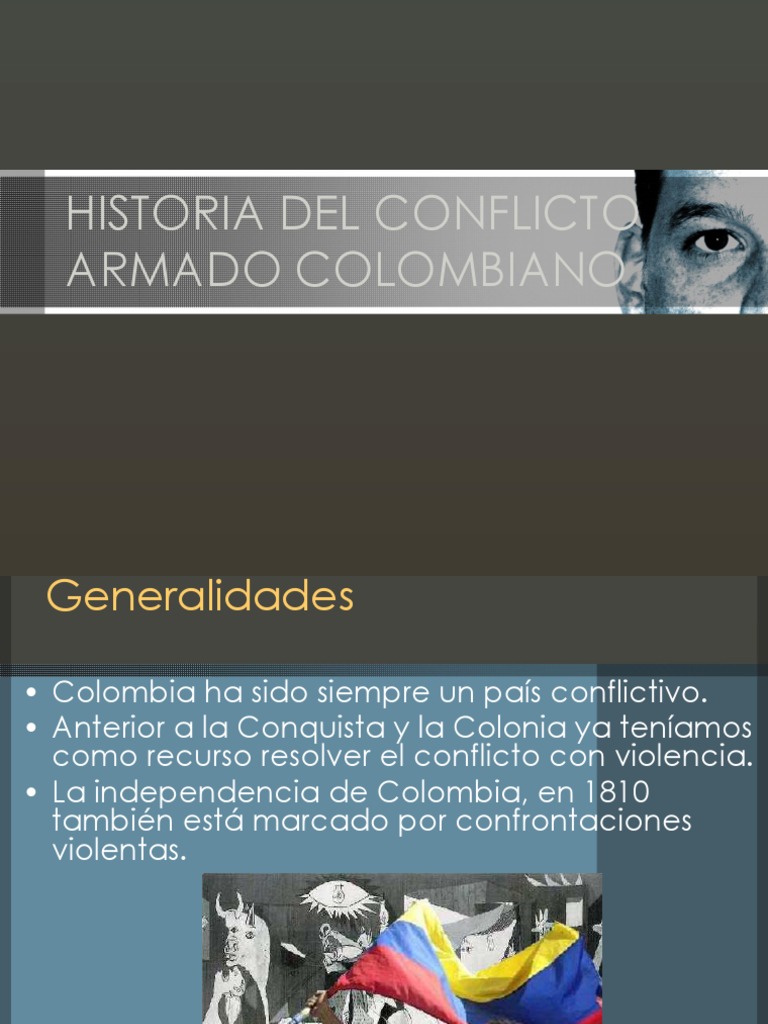 Historia del Conflicto Armado en Colombia | PDF | Política de colombia ...