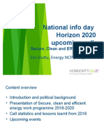 h2020 Info-Day Energy