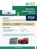 Chilled Water Highwall Mounted: WWD Series