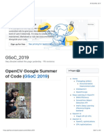 GSoC_2019 · Opencv:Opencv Wiki · GitHub