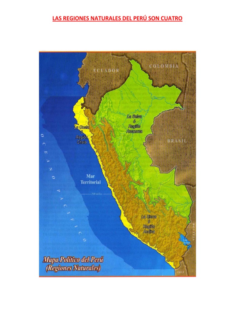 Regiones del Peru