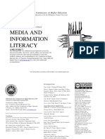 Media and Information Literacy TG