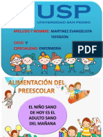 Alimentación Preescolar y Escolar NUEVO