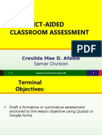 RO8 ICT-Aided Assessment