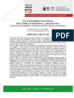 Tercera Circular PDF