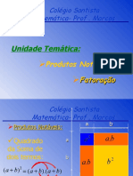 Slide Produtos Notaveis e Fatoração