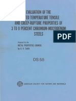 DS58 - (1975) Evaluation of the Elevated Temperature Tensile and Creep-Rupture Properties of 3 to 9 Percent Chromium-Molybdenum Steels.pdf