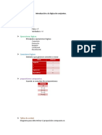 Introducción A La Lógica de Conjuntos