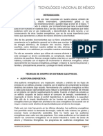 Unidad 5 Tecnicas de Ahorro de Energia