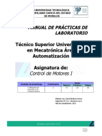 Manual de Prácticas de Control de Motores I (UNIDAD II)