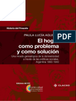 Paula Aguilar Hogar Como Problema y Solucion